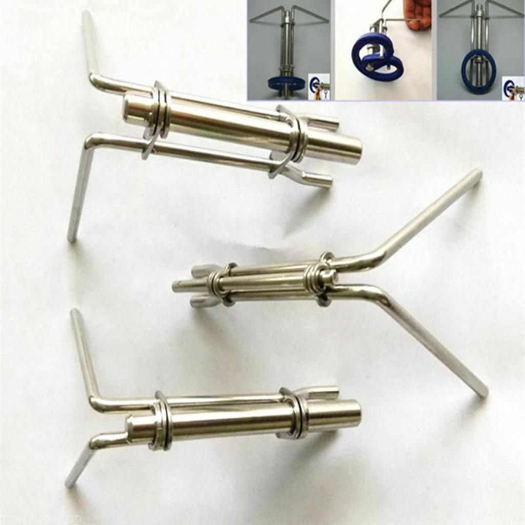 3 Pcs/Set Hydraulic Cylinder Piston Rod Seal Up U-Cup Installation Tool Auto Accessories Bucket Internial O-Rings Rebuild Installtion Tools Kit