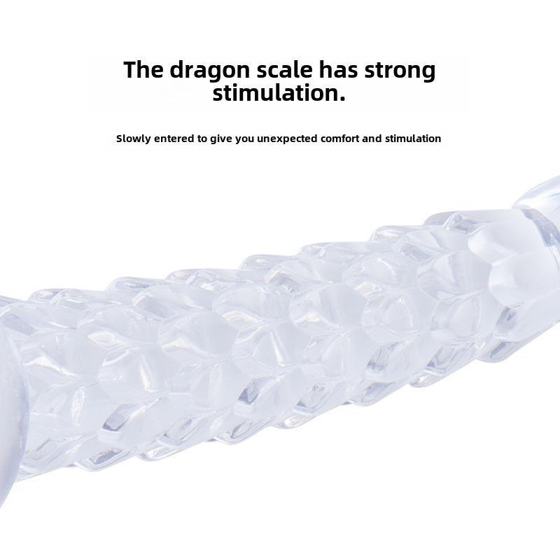 Dragon Scale Beaded Anal Plug & Development Dildo - Alternativní anální a vaginální rozšiřující sexuální hračka