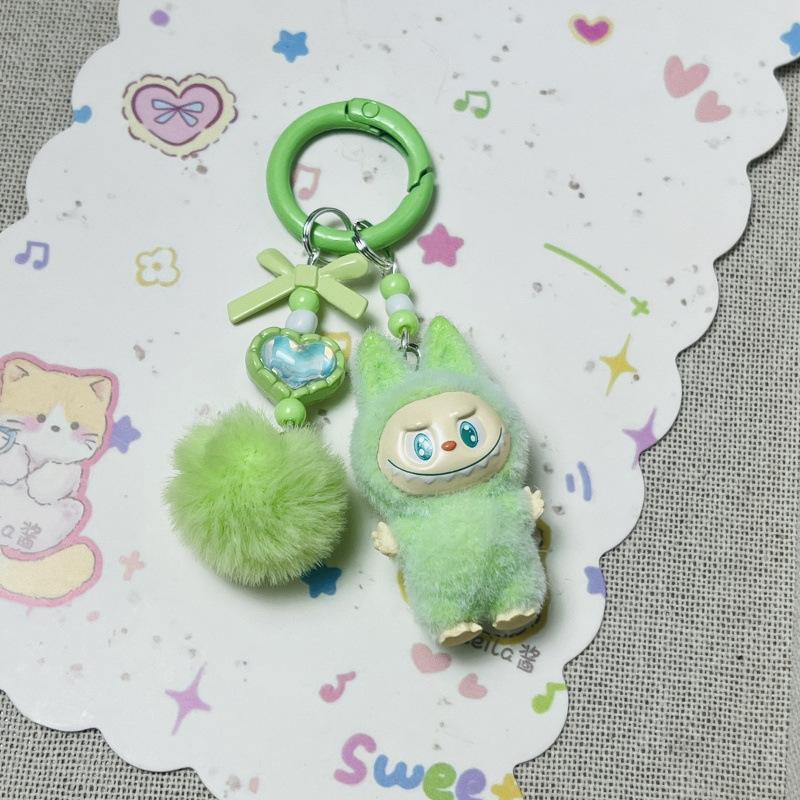 Keychain Vinyl Cute Grain Baby Walking Bag Mobile Phone Pendant Cute Keychain