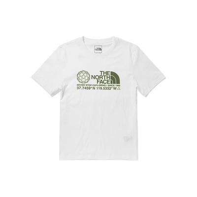 Coordinates Short Sleeve T-Shirt 'White' Men's NF0A7WAT-FN4