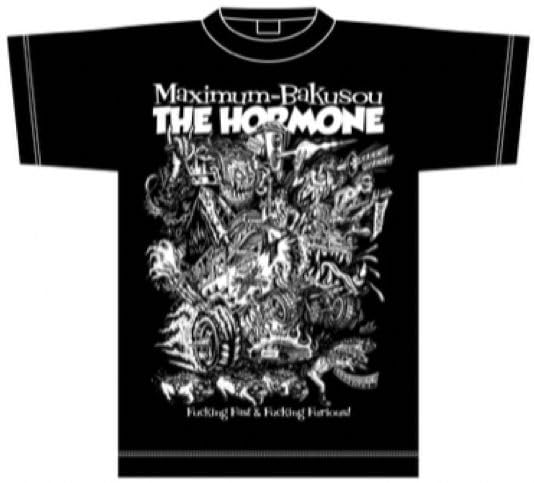MAXIMUM THE HORMONE 2021 MAXIMUM Bakusou THE HORMONE Футболка (L)
