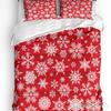 Christmas City Houses Building Castle Bedding Set 3pcs Duvet Cover Pillowcase Kids Adult Quilt Cover Double Bed Set Home Textile