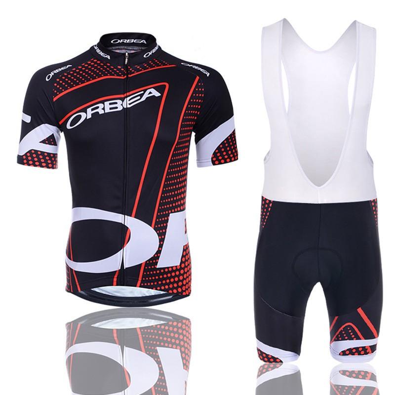 Mens Cycling Jersey Set Short Sleeve Breathable Bike Shirt Road Mountain Biking