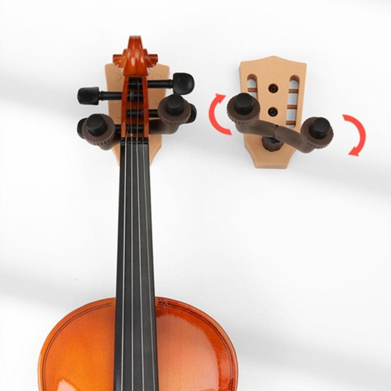 Guitar Wall Hanger,Guitar Wall Mount,Guitar Hanger Wall Hook Holder Stand with Screws,Wood-Guitar Wall Mount Hanger