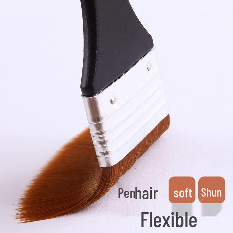 Mali G1754 Nylon Paint Brush Set for Gouache, Acrylic, Oil and Wall Art