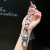 Cross-Border Cartoon Phone Pendant: Anti-Loss Lanyard & Silicone Beaded Bracelet Keychain Gift Set
