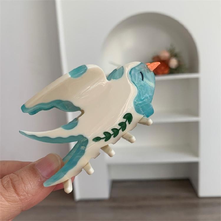 Elegantní spona do vlasů vlaštovka pro dospělé a studenty Stylingová spona Držák na culík Dámská Ins Styl Silná spona