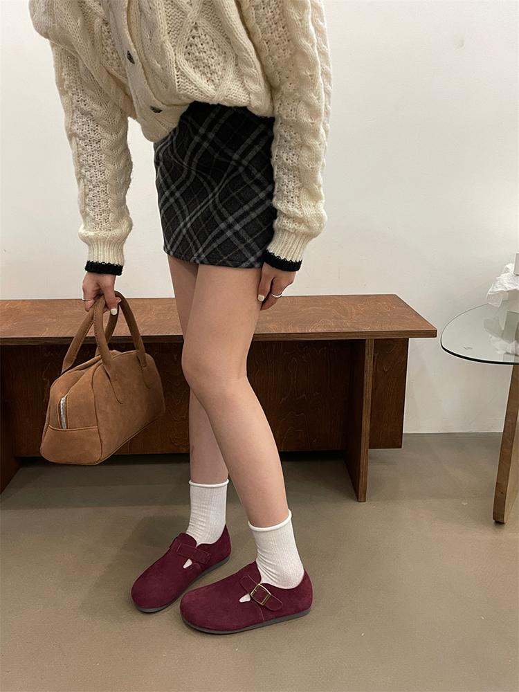 Shoes Woman 2025 Female Leather Comfy Flats Loafers Trotter Moccasins Potato Shoes with Arch Support New London Clogs for Girls