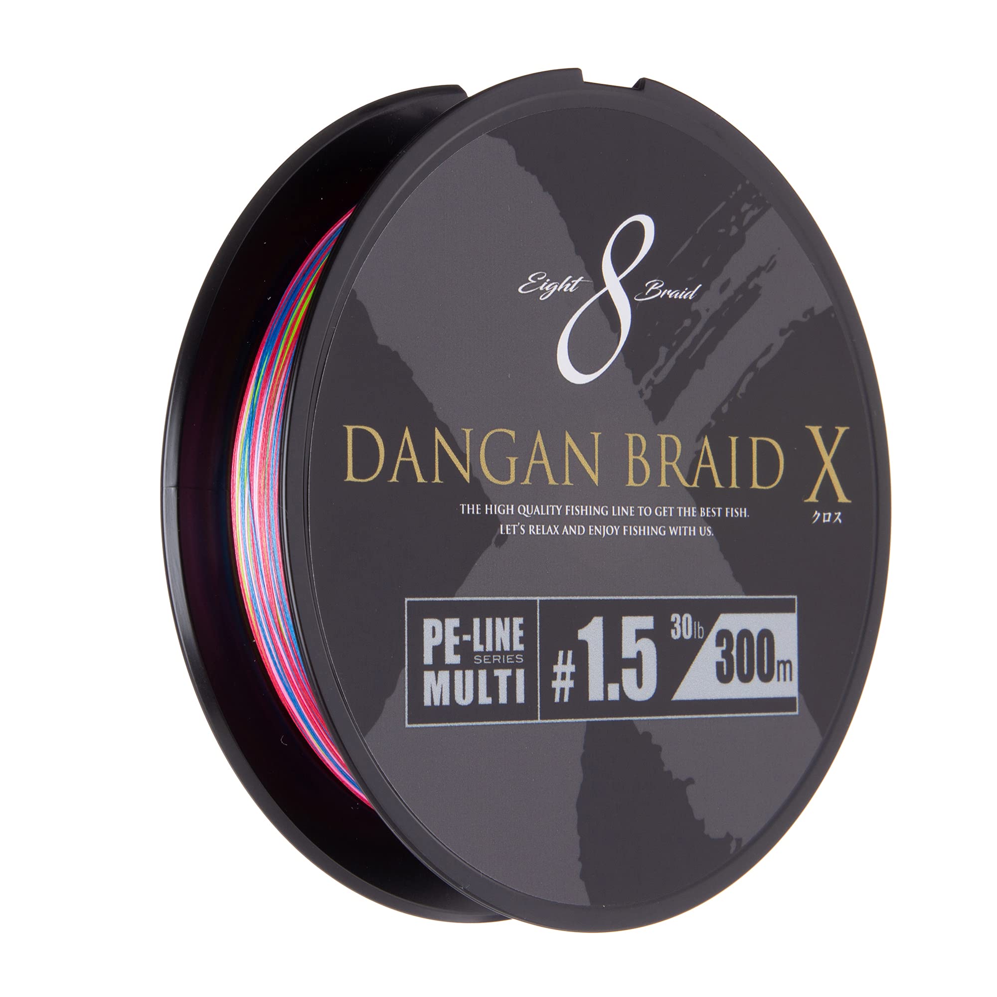 

Major Craft PE Line Bullet Braid Cross DBX8-300/1.5MC