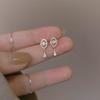 2025 French Retro Zircon Tassel Stud Earrings - Summer Niche Design