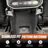 Car Center Console Back Anti Kick Panel Compatible with Toyota Grand Highlander 2024 2025,Rear Center Armrest Box Anti Kick Protection Cover Interior