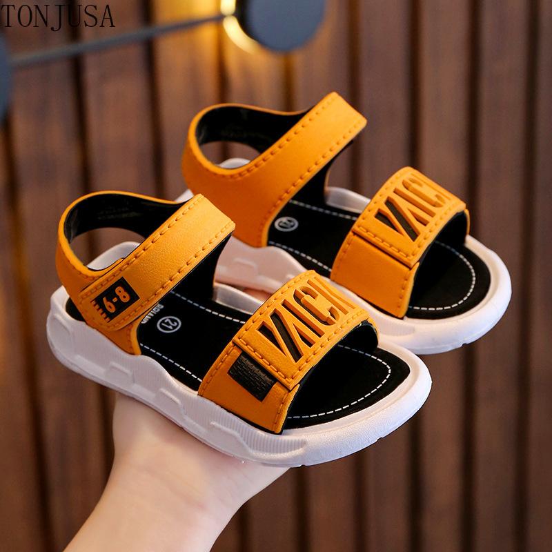 Boys Classmate Sandals Non Slip Soft Sole Lightweight Shoes for  Boys