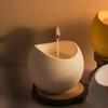 Gypsum Candle Cup Creative Handmade Silicone Mold DIY Aromatherapy Candle Jar Concrete Container Wax Cup Cement Flower Pot Molds