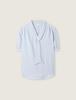 ROEM Basic Short Sleeve Fixed Tie Blouse Rmblg24R04