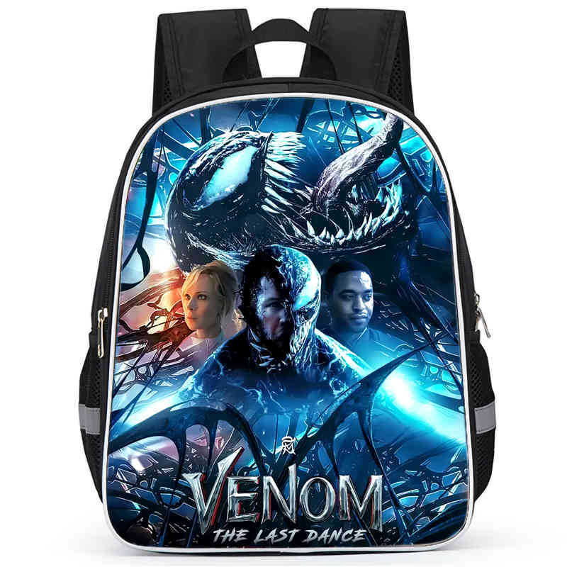Venom 3 After A Dance Peripheral Anime Printed Backpack Student School Bag