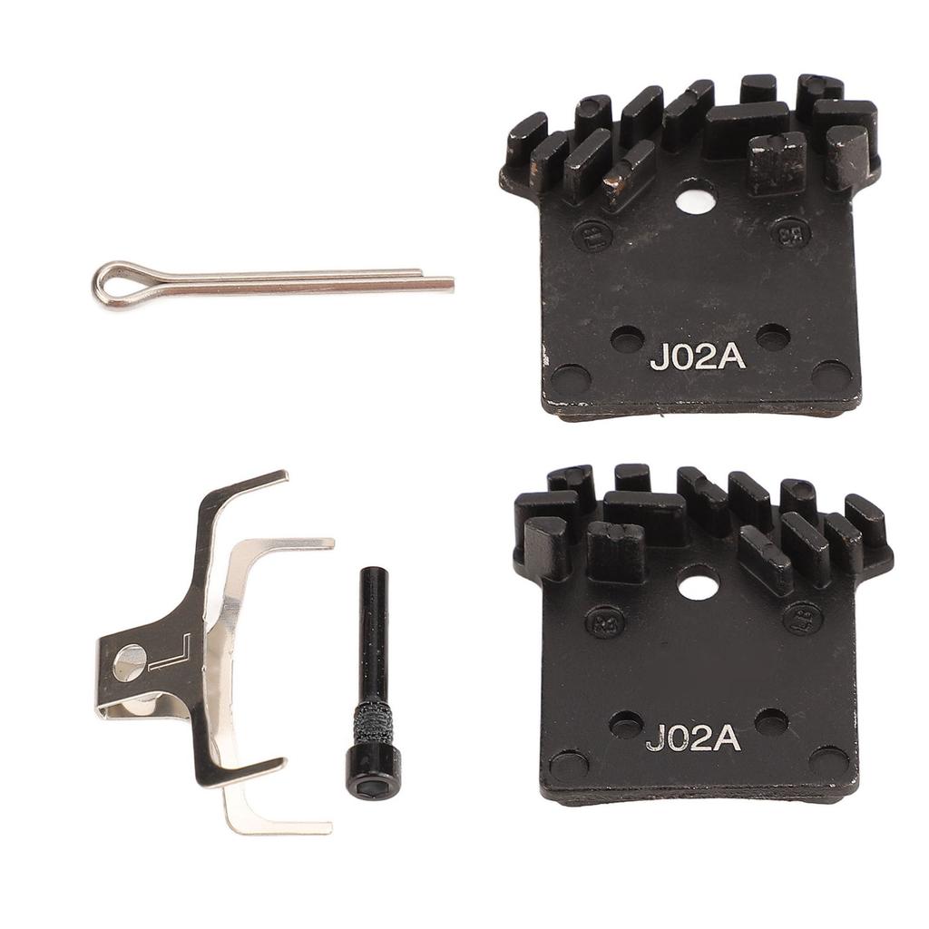1 Pair Bike Disc Brake Cooling Pads Metal Oil Brake Heat Sink Pad for Mountain Road Bike
