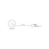 Pivot Compact Gauge 52 Boost Meter Automotive Performance Gauge