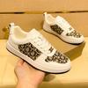 Foreign Trade Explosion Spring And Summer New Men'S Shoes Casual Little White Shoes Men'S Leather Sports Thick Baseplate Shoes