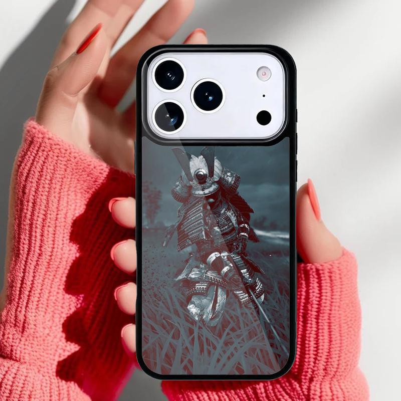 Bushido Samurai Phone Case for iPhone 17 16 15 14 13 Pro Max Back Cover for 12 11 Pro Coque