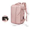 Men Travel Backpack One Click Start Pump Vacuum Compression 17 Inch Laptop Backpack Hiking Business 60L Extended School Backpack