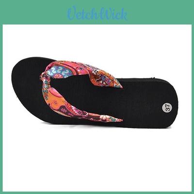 Elegant Women Summer Flip Flops Wedge Heeled Platforms With Comfortable Beach Shoes