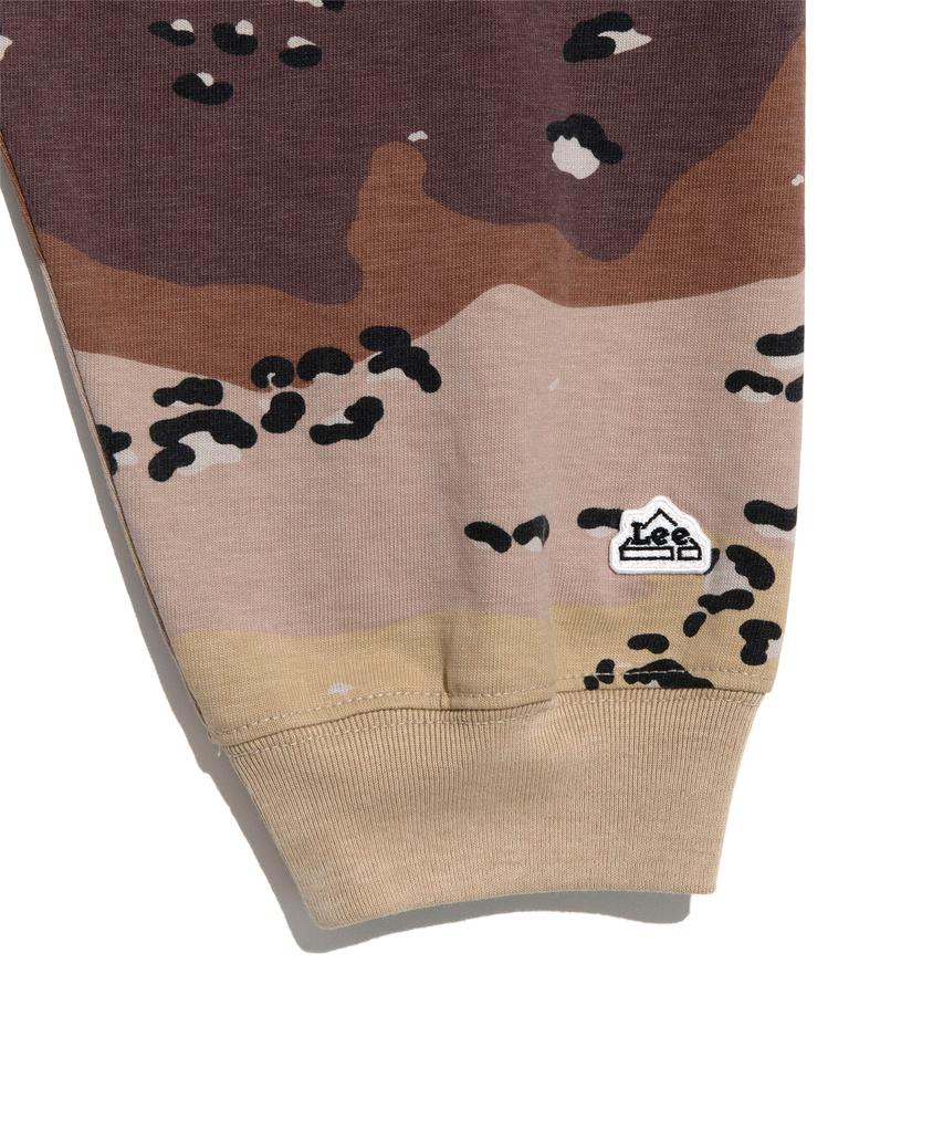 LEE Spray Logo Long Sleeve T-Shirt Camouflage