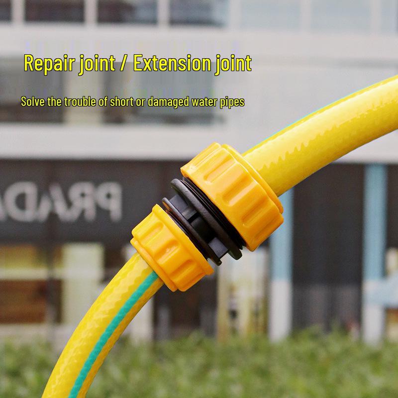 Adjustable Soft Hose Adapter and Water Gun Connector for Car Wash and Repair