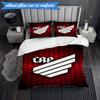 3PCS Athletico Football Club Printed Soft Bedding Set,Including 1pc Duvet Cover And 2pcs Pillowcases Perfect for Bedroom, Dormitory, Fan Gift