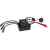 35A Brushless ESC for 1Celsius16 1Celsius14 RC Car, with Cooling Fan, Waterproof Rugged Design,  CelsiusNiMH Cutout, 120A Burst Current for Motors