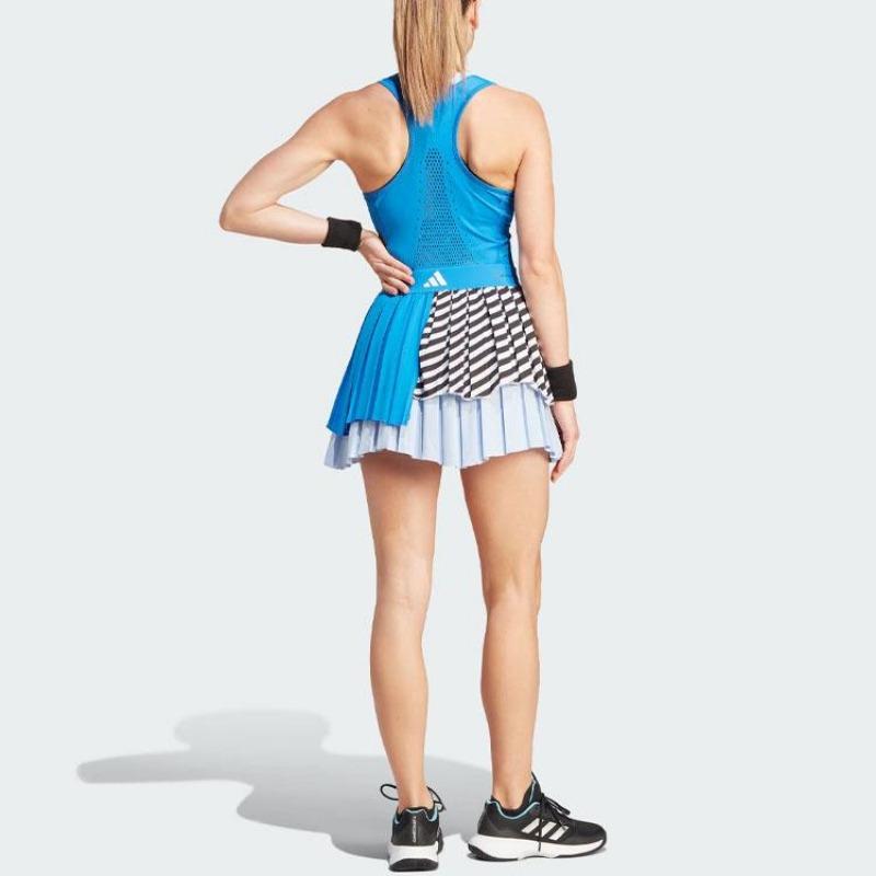 adidas Women's AEROREADY Modular Pro Tennis Leotard Bright Royal HY5917