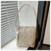Printed New Chinese Style Handbag Large Capacity Flower Underarm Bag  Outdoor