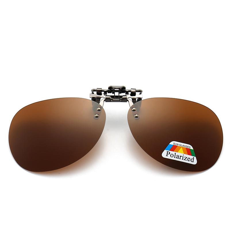 Polarized Frog Clip-On Sunglasses: Photochromic & Night Vision Goggles for Drivers
