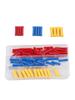 BV1 25 BV2 BV5 heat shrink tubing For wire connector set 90pcs with materials for electrical and automotive use