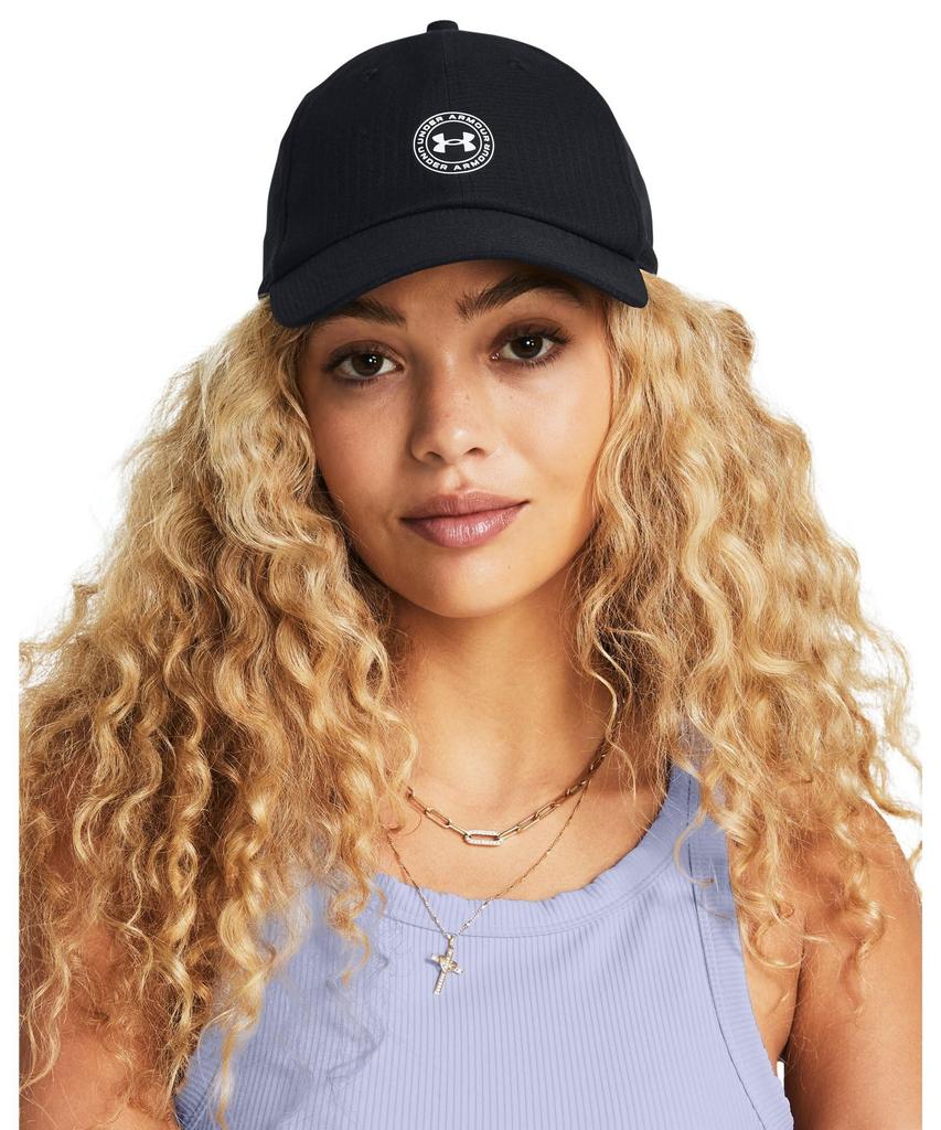 Under Armour W Armourvent Adj Black White One Size Iso-chill /