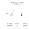 Korean Luxury Diamond Earrings: 2023 Trendy High-End Niche Design for Women