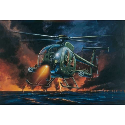 New Italeri 1/72 Ah-6 Night Fox 0017s