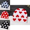 Knit Hat For Women With Heart Shape Design Autumn Winter Fashion Cozy Accessory