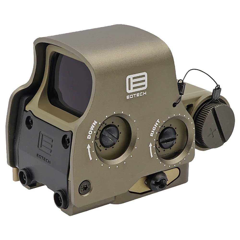 Ryohin Buhin EVOLUTION GEAR Iotek EXPS3 Gen.2 Holographic Sight Replica, High-Intensity, Ultra-Super Duralumin Dot Sight, FDEMODERN (US FLAG) Engraved