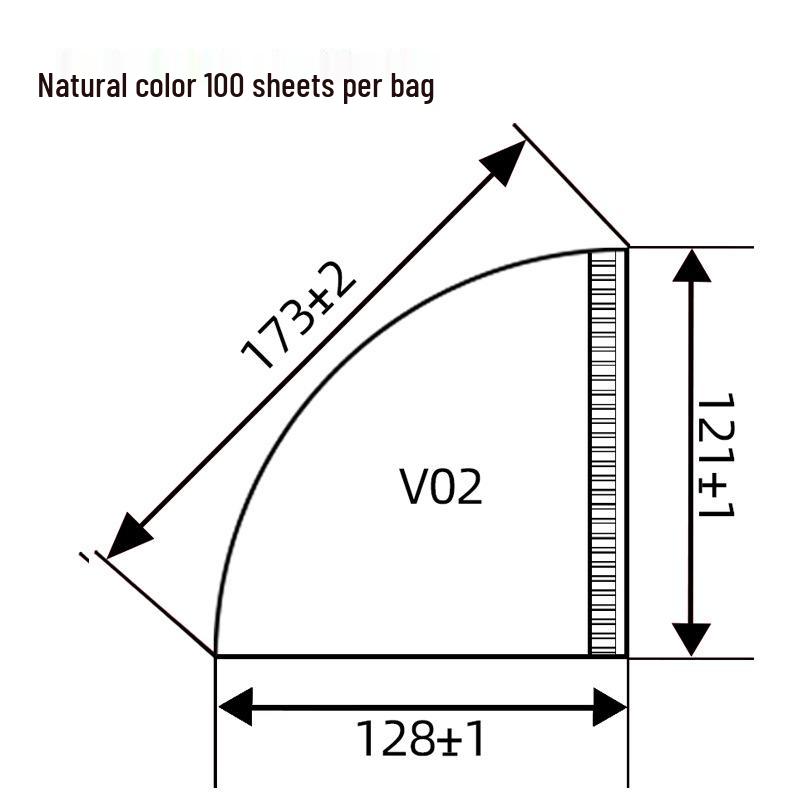 Customizable Drip-Style Hanging Ear Coffee Filter with v60 Cup