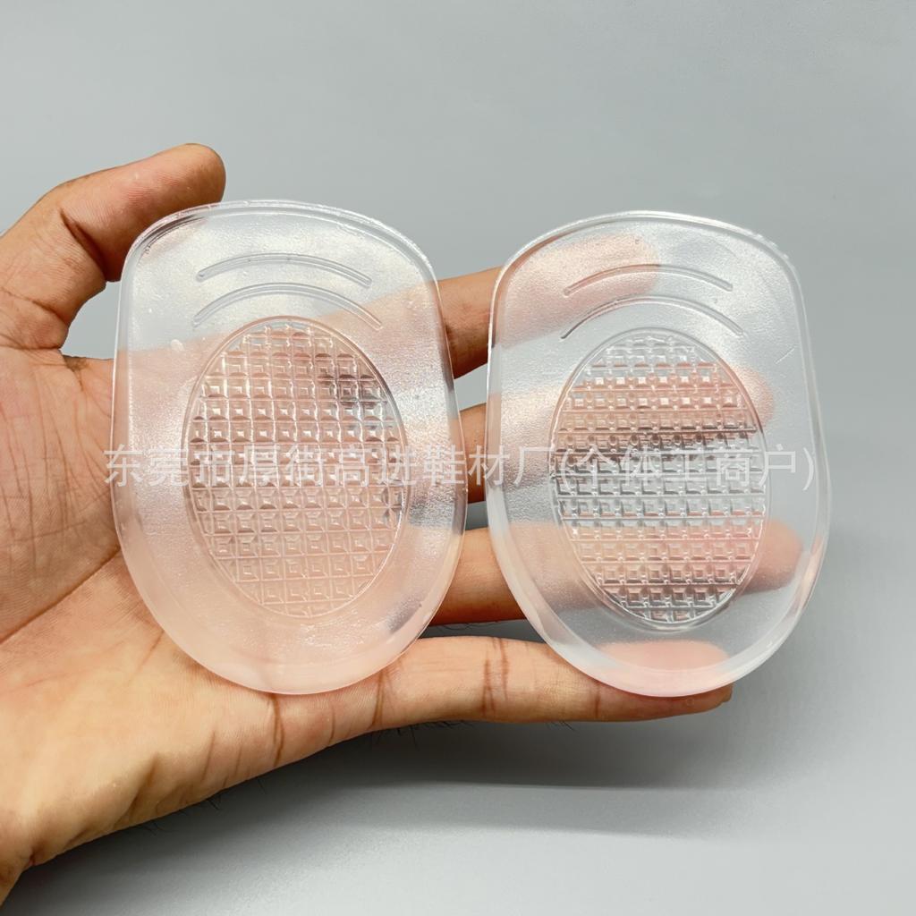Silicone Heel Pads for Shoes Non Slip Back Inserts Cushioned Gel Heel Protectors for Foot Comfort and Shock Absorption Durable and Flexible