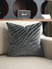 45x45cm Jacquard Light Luxury Geometric Pattern Pillow Bed Cushion Cover Modern Simple Bedroom Home Custom Pillow Cover