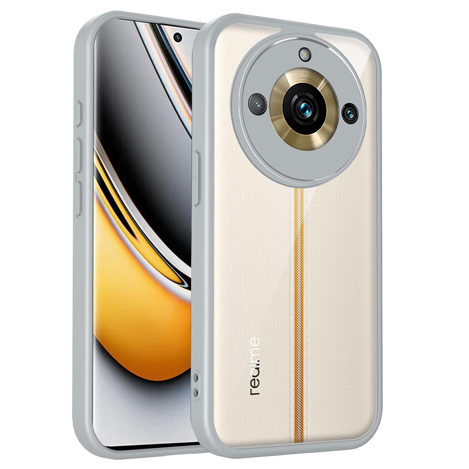 

For Realme 11 Pro Case Realme 11 Pro Plus Phone Case Realme 11 Pro + Cover Cushion Silicon Bumper Clear Matte Back Cover Hard realme 11 Pro+