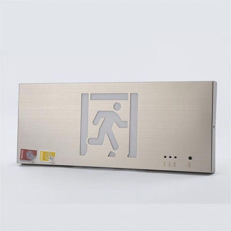 Stainless Steel Emergency Exit Sign Light Standard