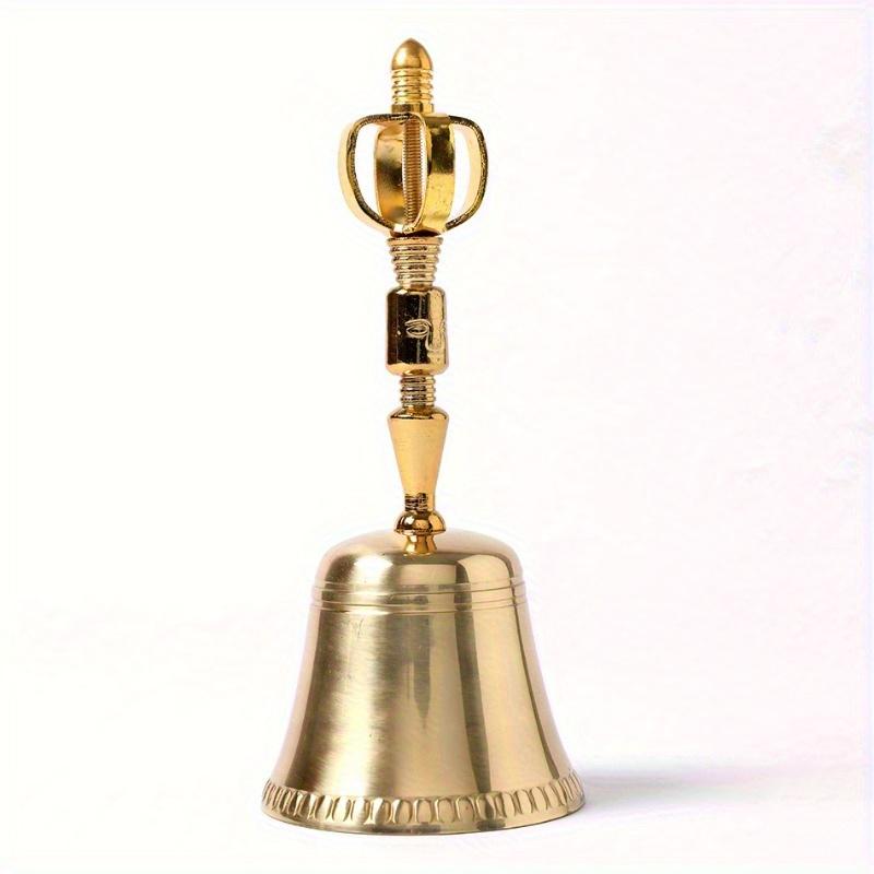 1PC Tibetan Buddhist Meditation Bell and Dorje Set Shiplies Extra Loud Multi-Purpose Hand Call Bell латунный
