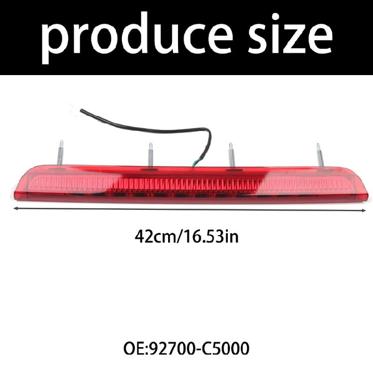 Replacement LED 3rd Brake Light Stop Lamp 92700-C5000 92700C5000 High Mount Third Brake Stop Light for 2016-2020