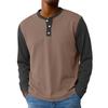 Men's Loose Casual  Long-sleeved Lapel Zip-up Hoodie