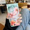 Pink Plum Blossoms On Branches Phone Case For iPhone 16 17 Pro 15 14 13 12 11 XR XS Max 7 8 Plus Flower Clear Hard Cover Fundas