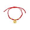 Dragon  Auspicious Red Life  Handmade Dragon Turtle Hand Rope Dragon Temple Little Red Rope  Women's 