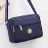 Wholesale New Flower Cloth Bag Oblique Span Bag Middle-aged and Elderly Bag Stall Night Market Oxford Cloth Shoulder Bag Women's Bag Canvas Bag