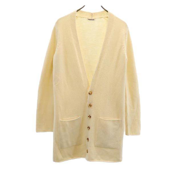 

AURALEE Сделано в Японии Длинный кардиган 1 Система цвета слоновой кости Мужской Б/у